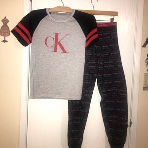Calvin Klein Boys Pajamas size 14-16